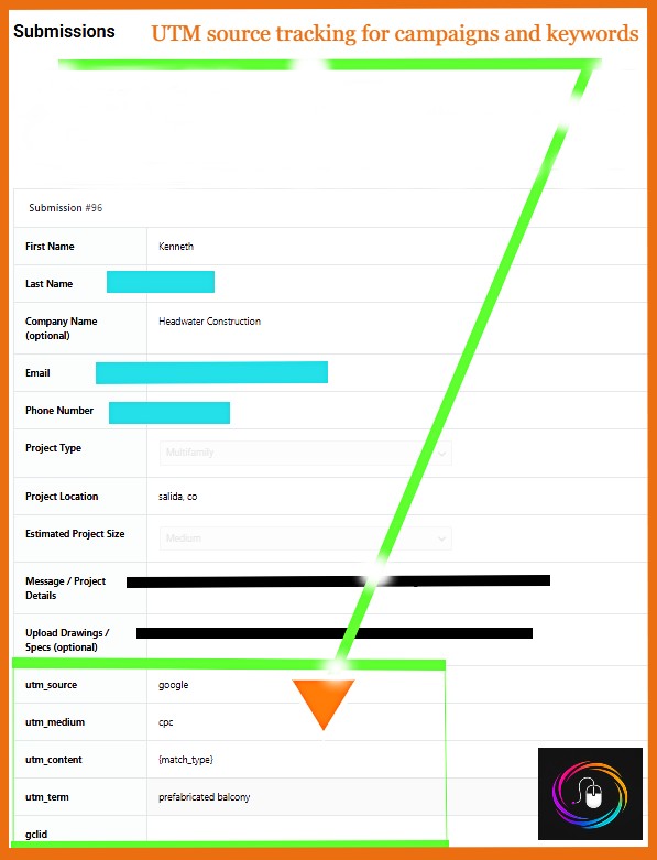 UTM Tracking & Lead Form