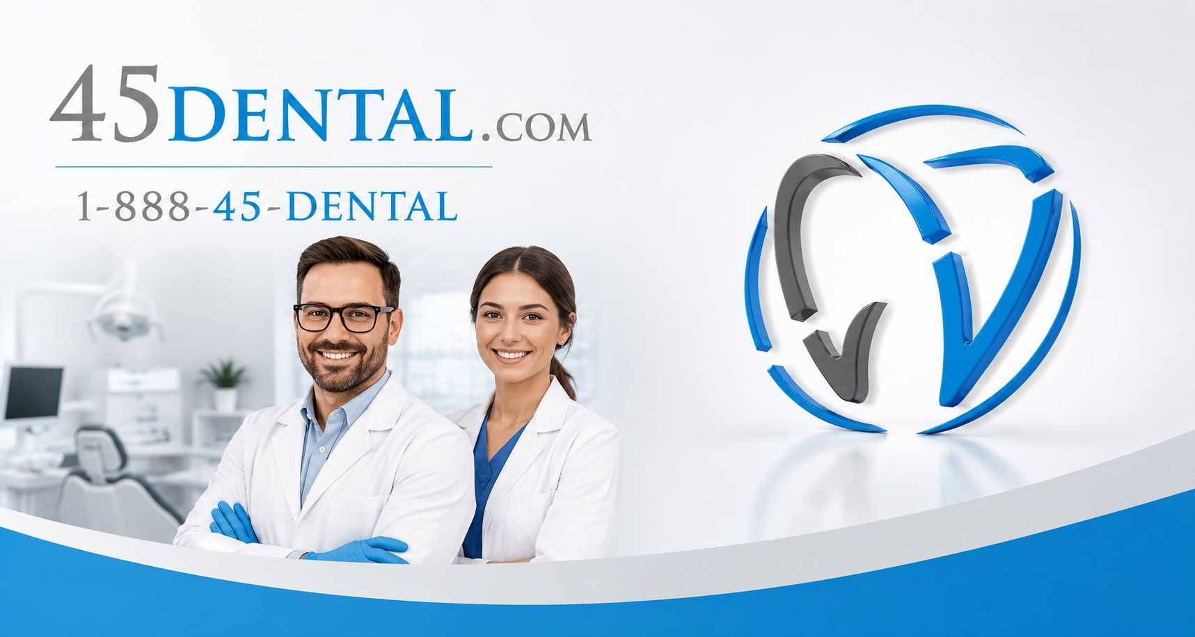 45Dental brand package