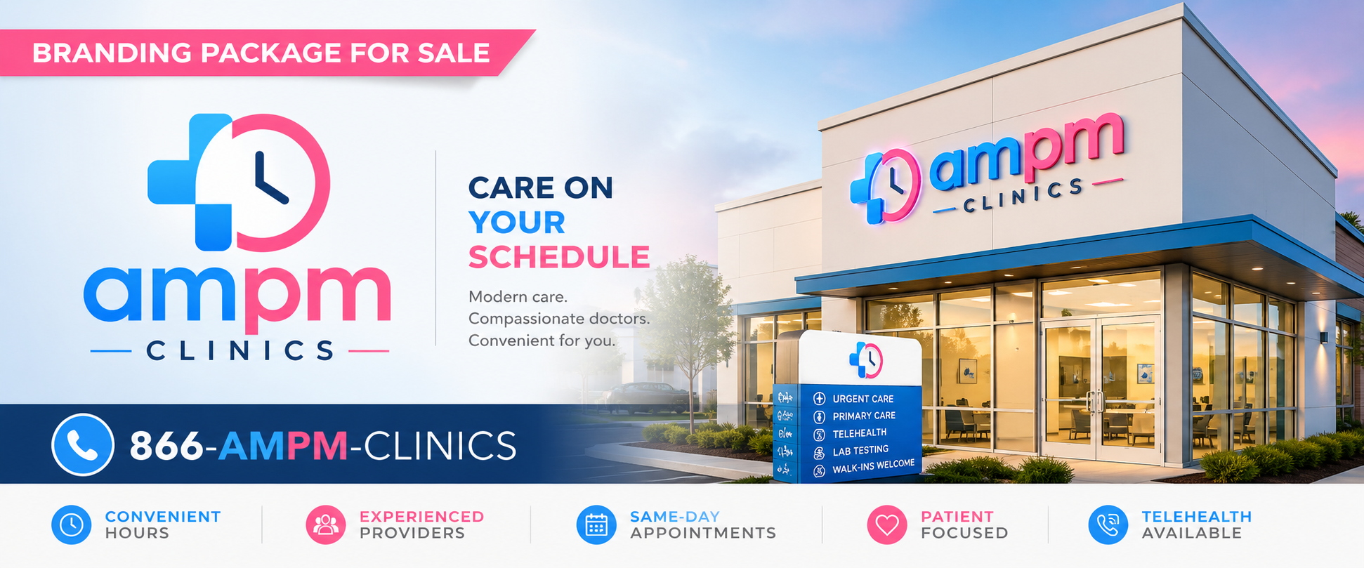 AMPM Clinics Brand