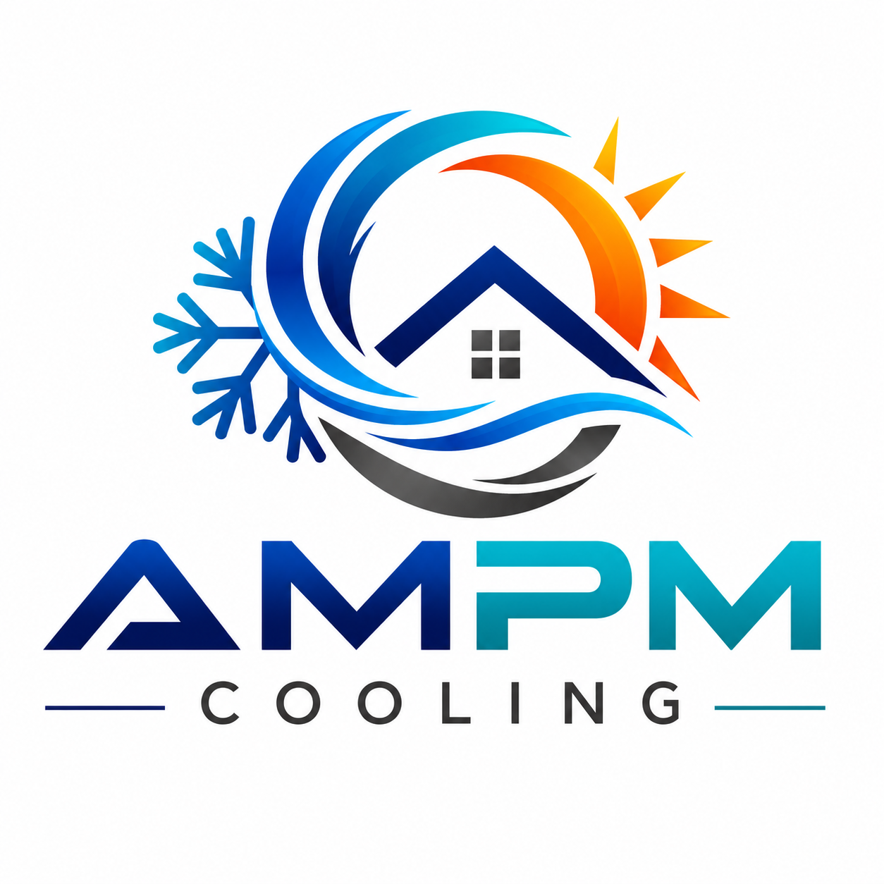 AMPM Cooling Logo