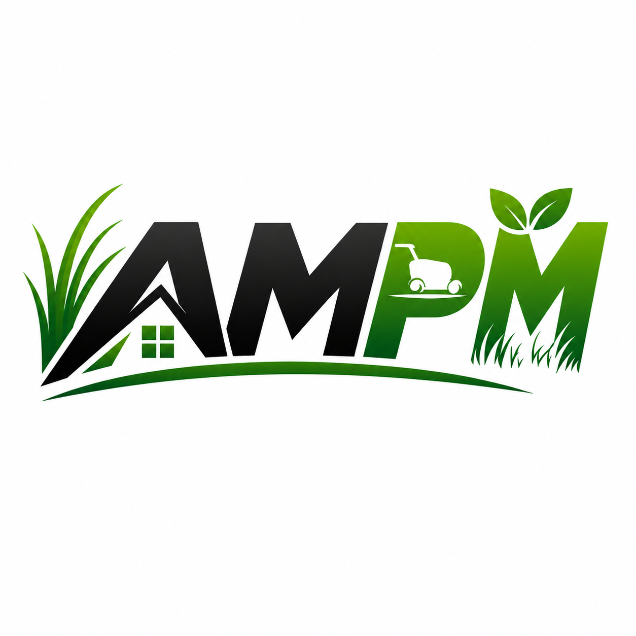 AMPM Lawns Logo