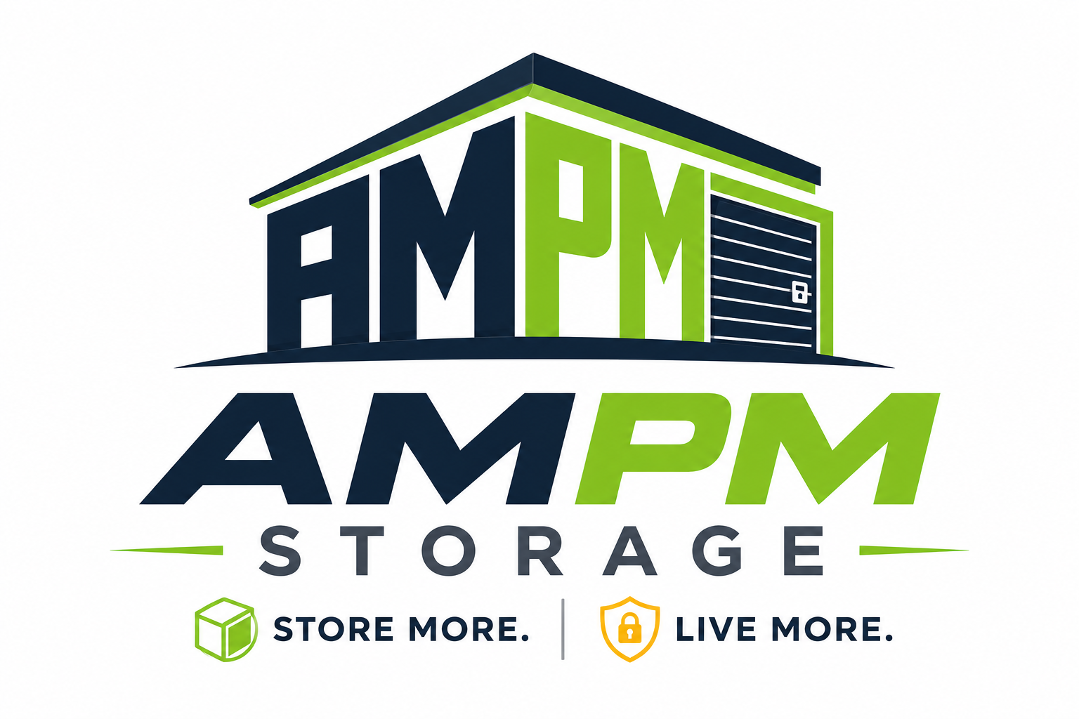 AMPM Storage Logo