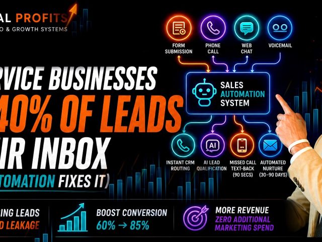 Why Service Businesses Lose 40% of Leads in Their Inbox (And How Sales Automation Fixes It)